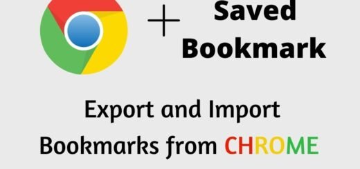 import and export bookmarks in chrome