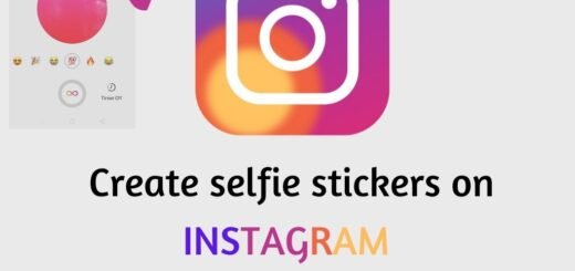 Create your selfie sticker on instagram (1)