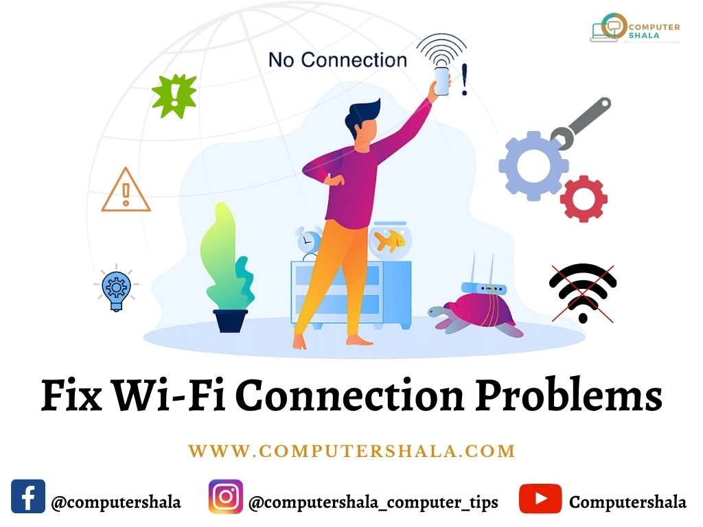 Fix Wi-Fi Connection Problems in hindi