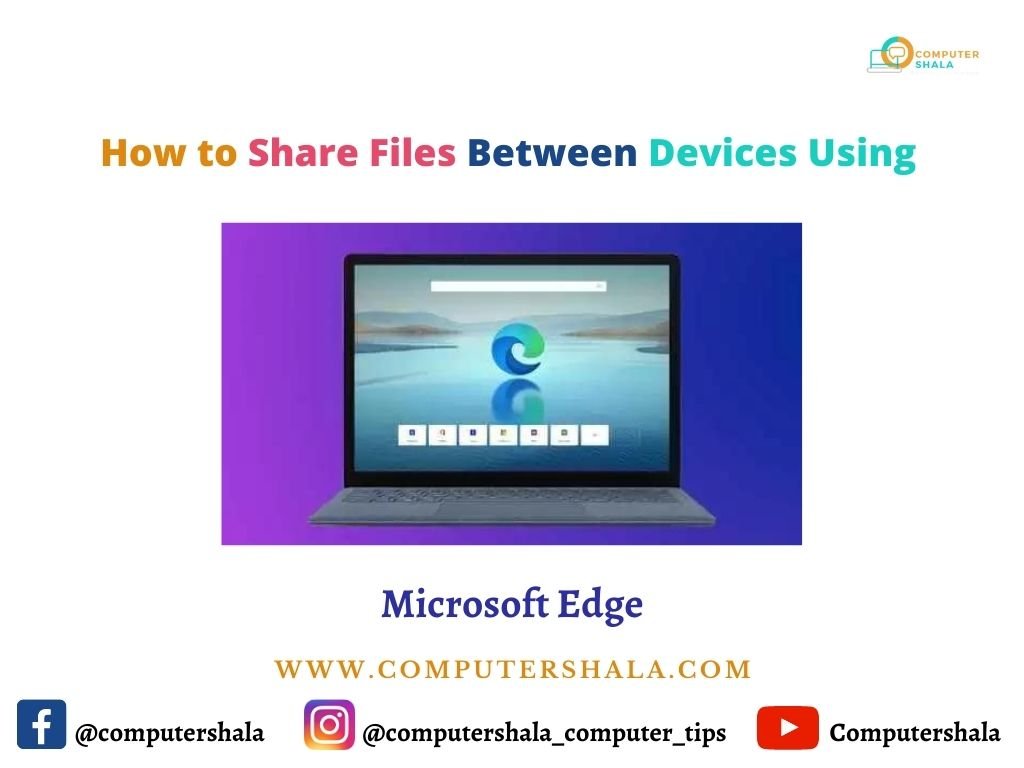 How to Share Files Between Devices Using